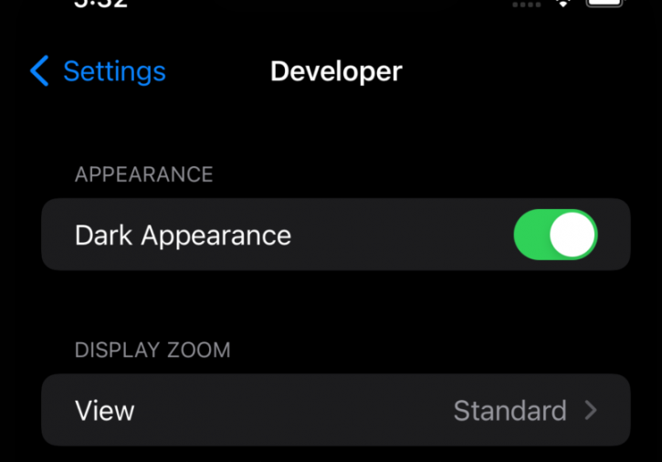 How to enable dark mode in iOS simulator - Studyraft