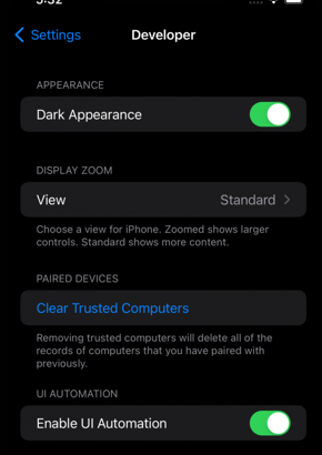 How to enable dark mode in iOS simulator - Studyraft