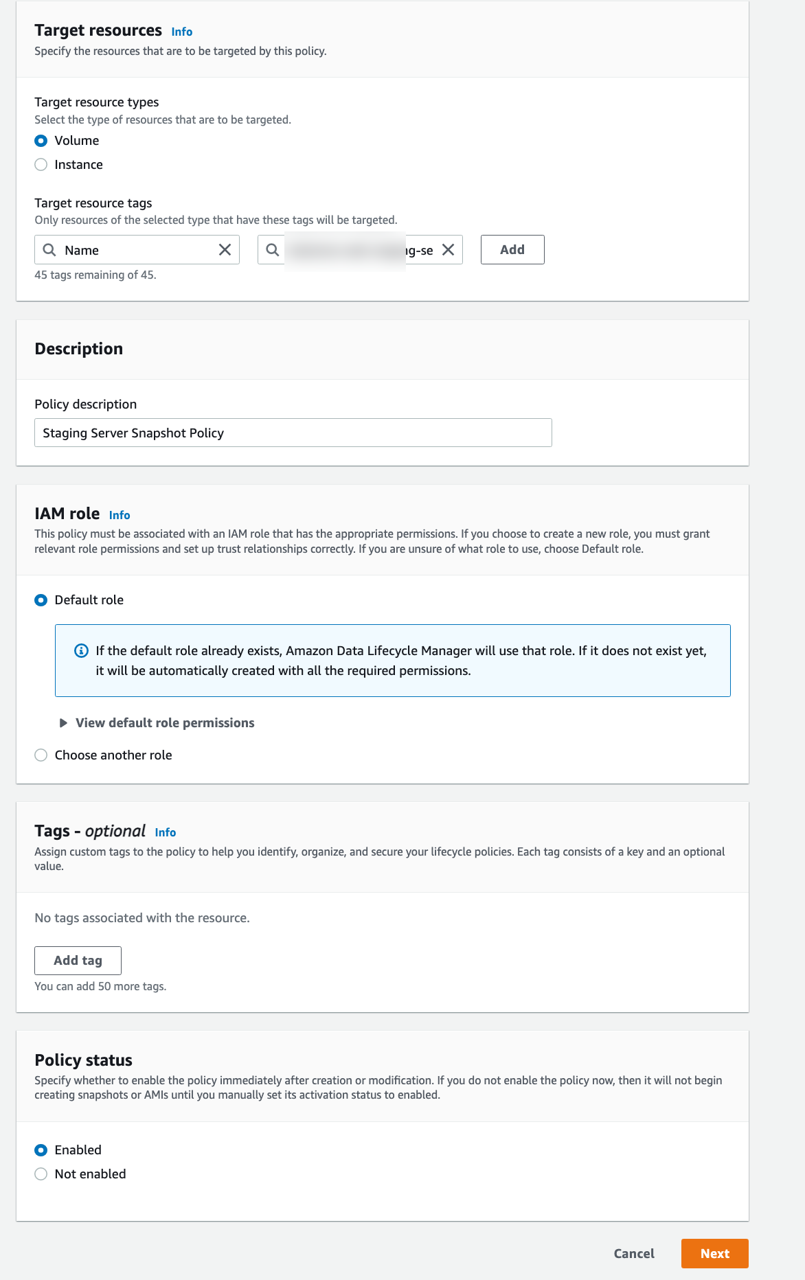 Create automated snapshots of EC2 instance in AWS Studyraft