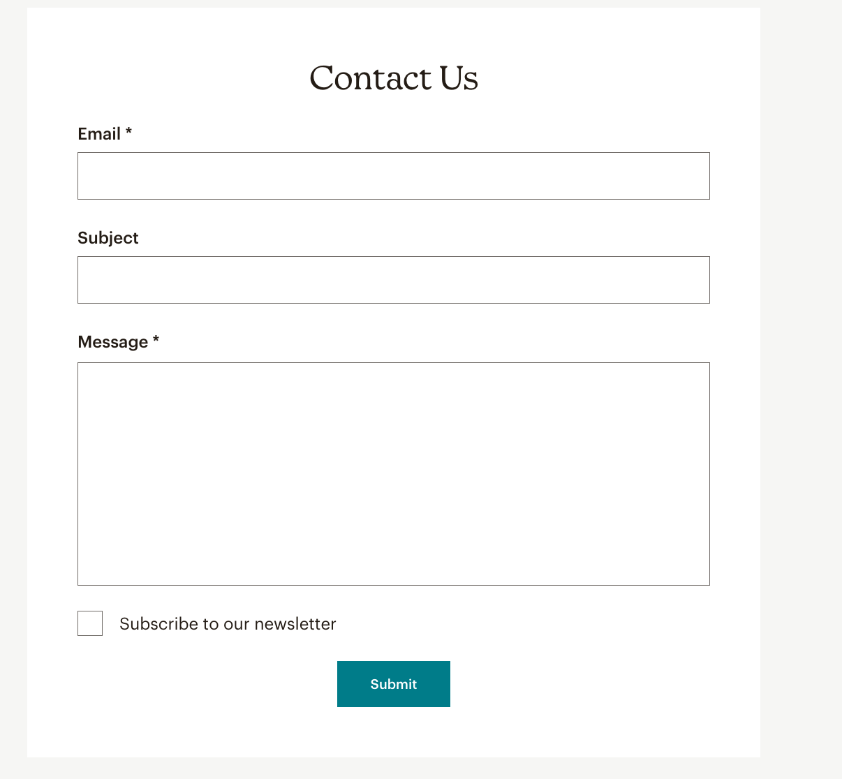 How To Signup Using A Mailchimp Form Studyraft   Image 1 