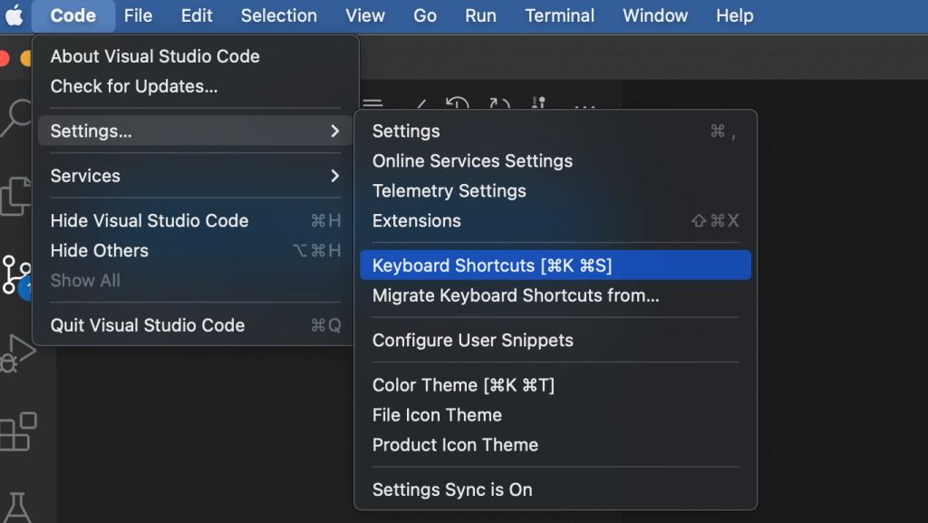 How To Change Keyboard Shortcut Bindings In VSCode - Studyraft